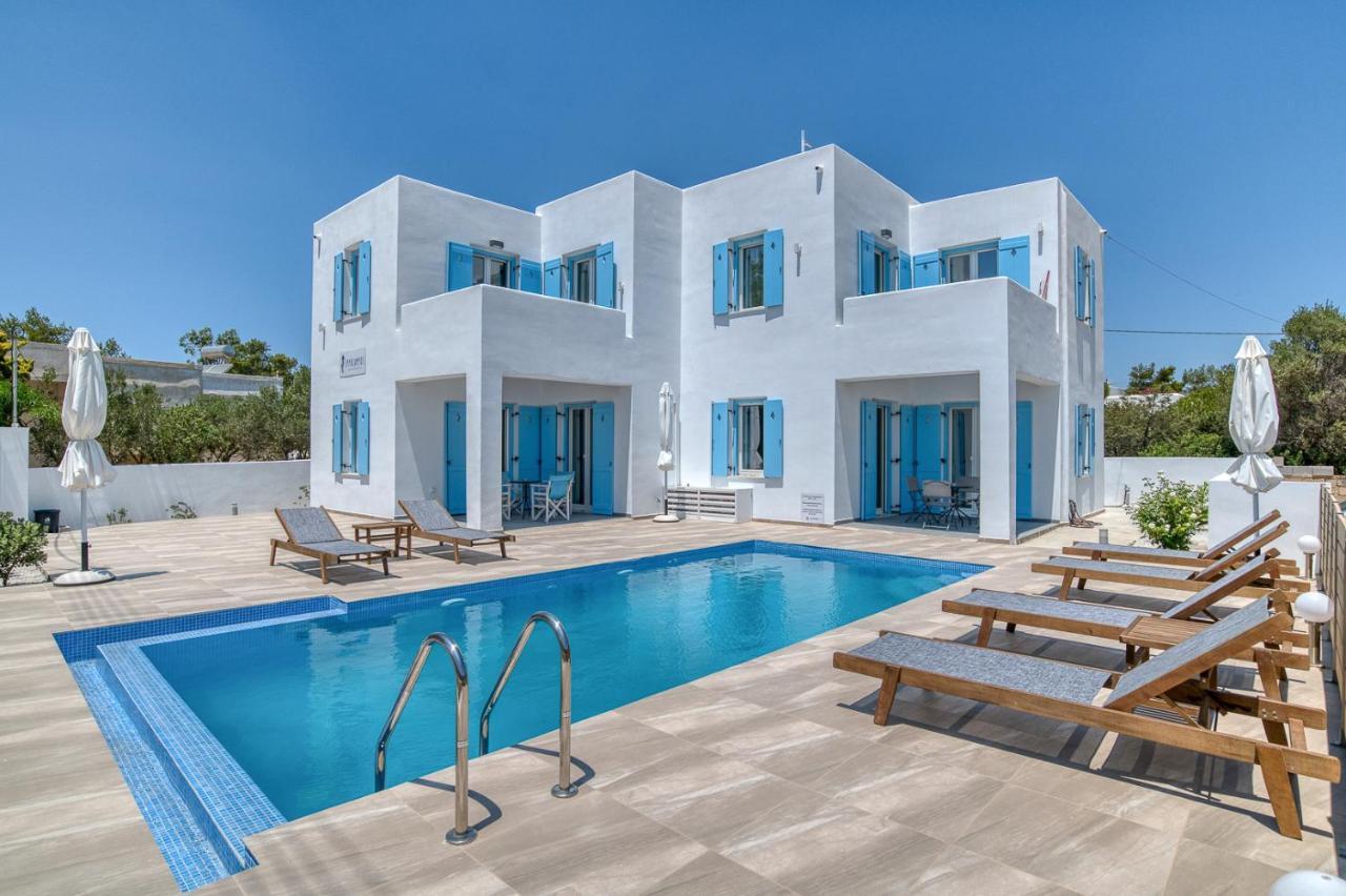 Paros Poolside Retreats - Ippocampos Seaside Haven Alikí Exterior foto